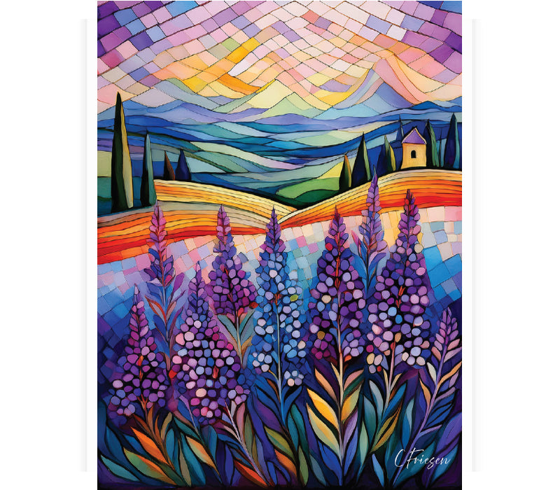 French Blooms - Lavender Fields II