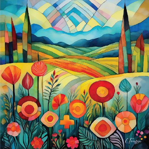 Quilted Meadow III
