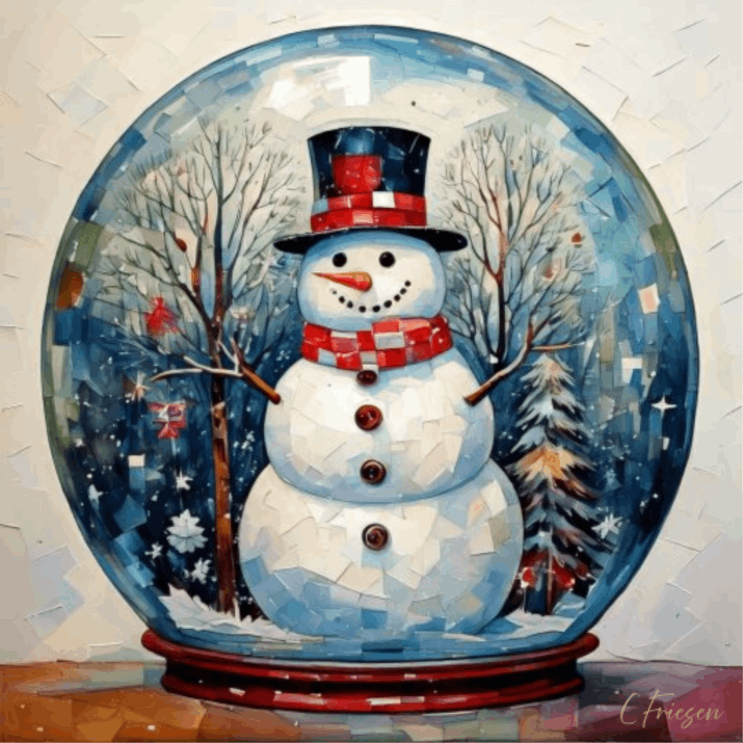 WINTER SNOW GLOBE