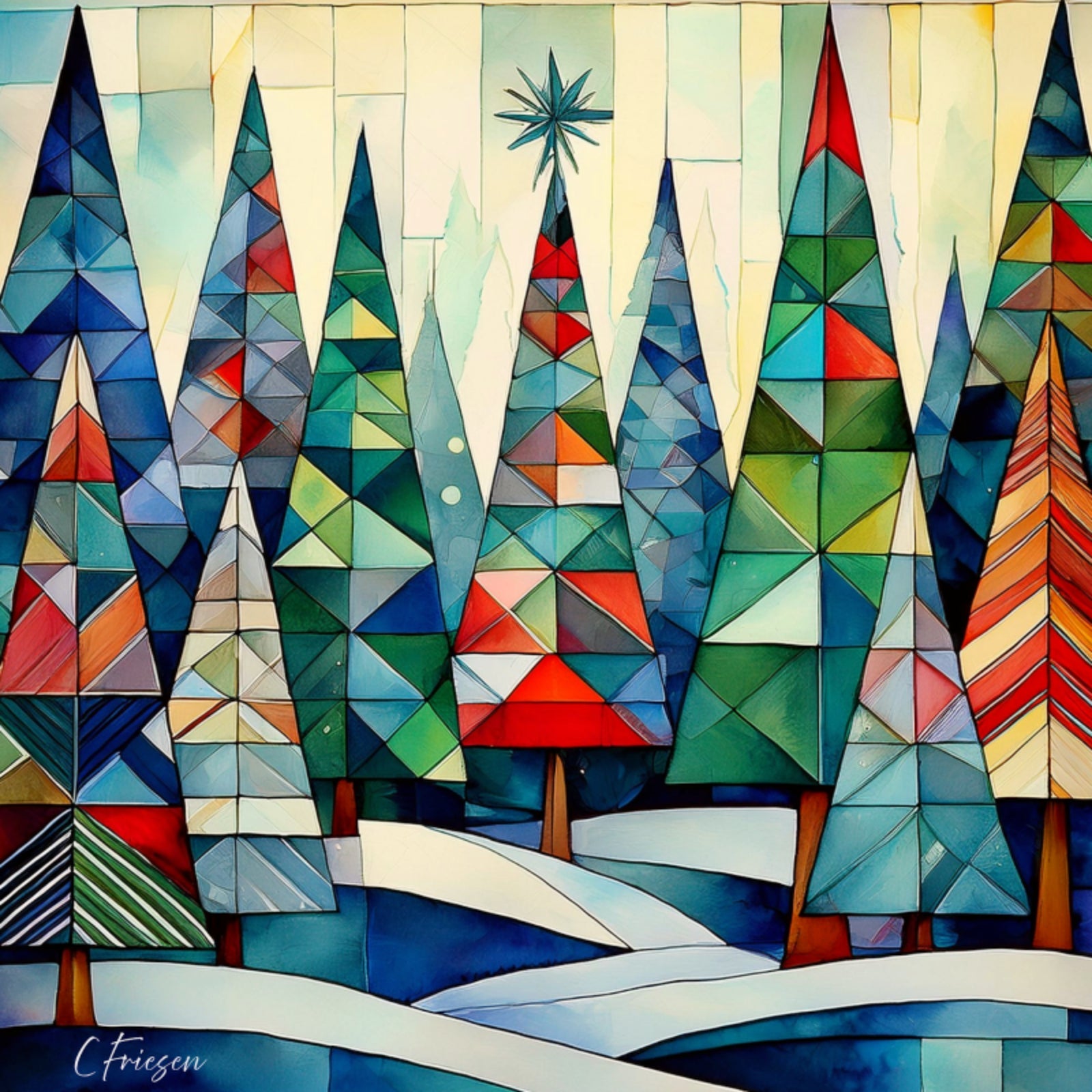 QUILTED TREES – Quiltberry Farm