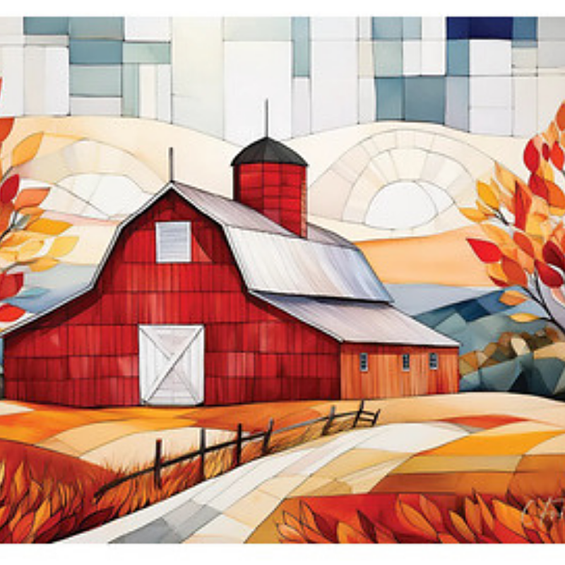 Quilted Barn Collection 8-Card Box Set