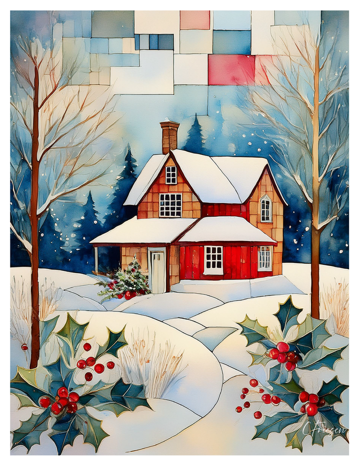 Home for the Holidays - Home for the Holidays 8-Card A2 Box Set