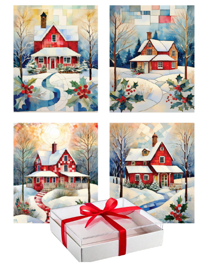 Home for the Holidays - Home for the Holidays 8-Card A2 Box Set