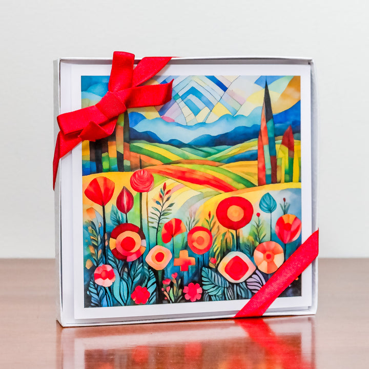 Quilted Meadow SQ 8-Card Box Set