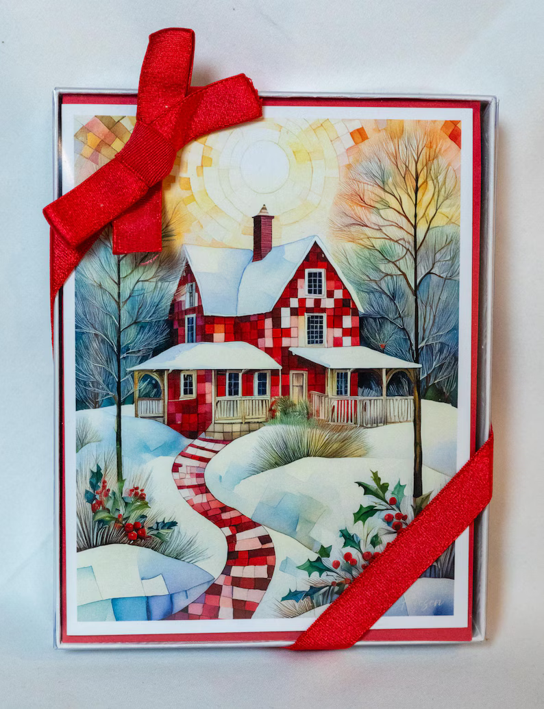 Home for the Holidays A2 8-Card Boxed Set