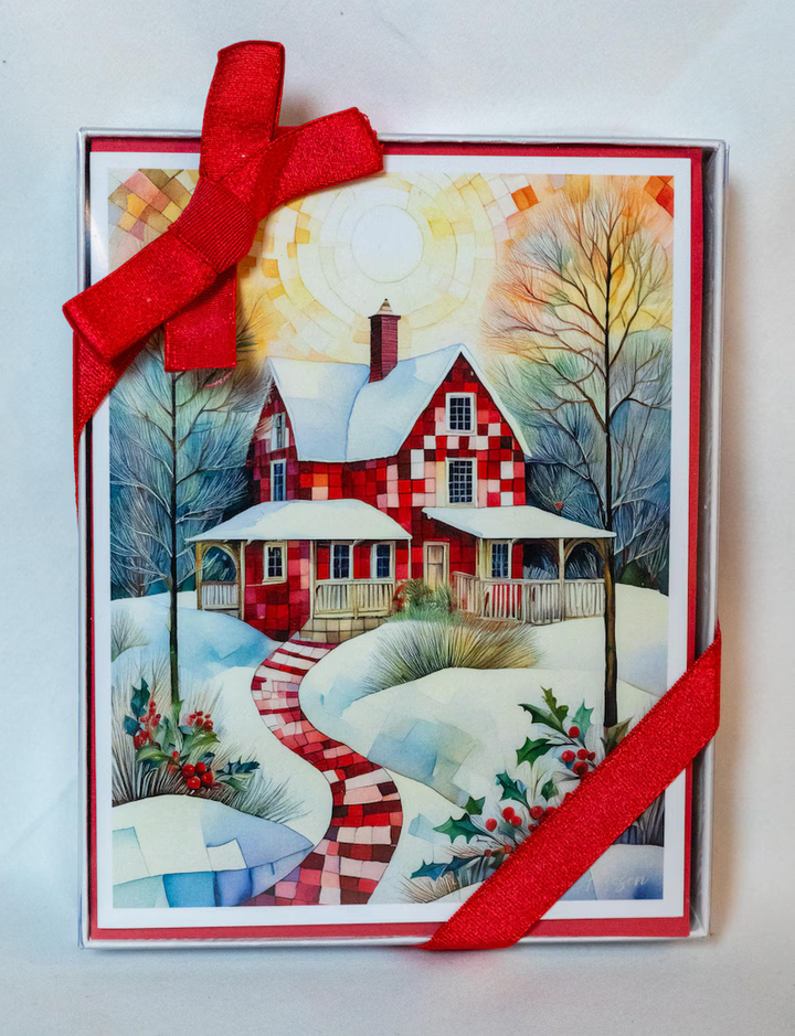 Home for the Holidays A2 8-Card Boxed Set