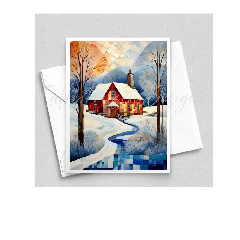 Winterscape A2 8-Card Boxed Set