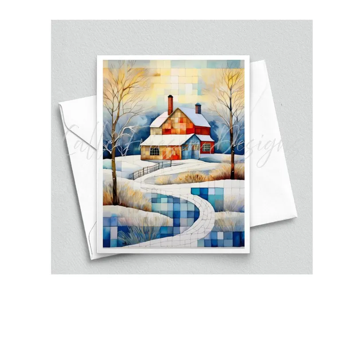 Winterscape A2 8-Card Boxed Set