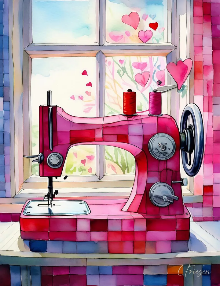 Patchwork Pink