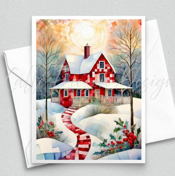Home for the Holidays A2 8-Card Boxed Set